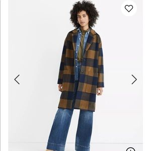 Madewell Elmcourt Coat Buffalo Check